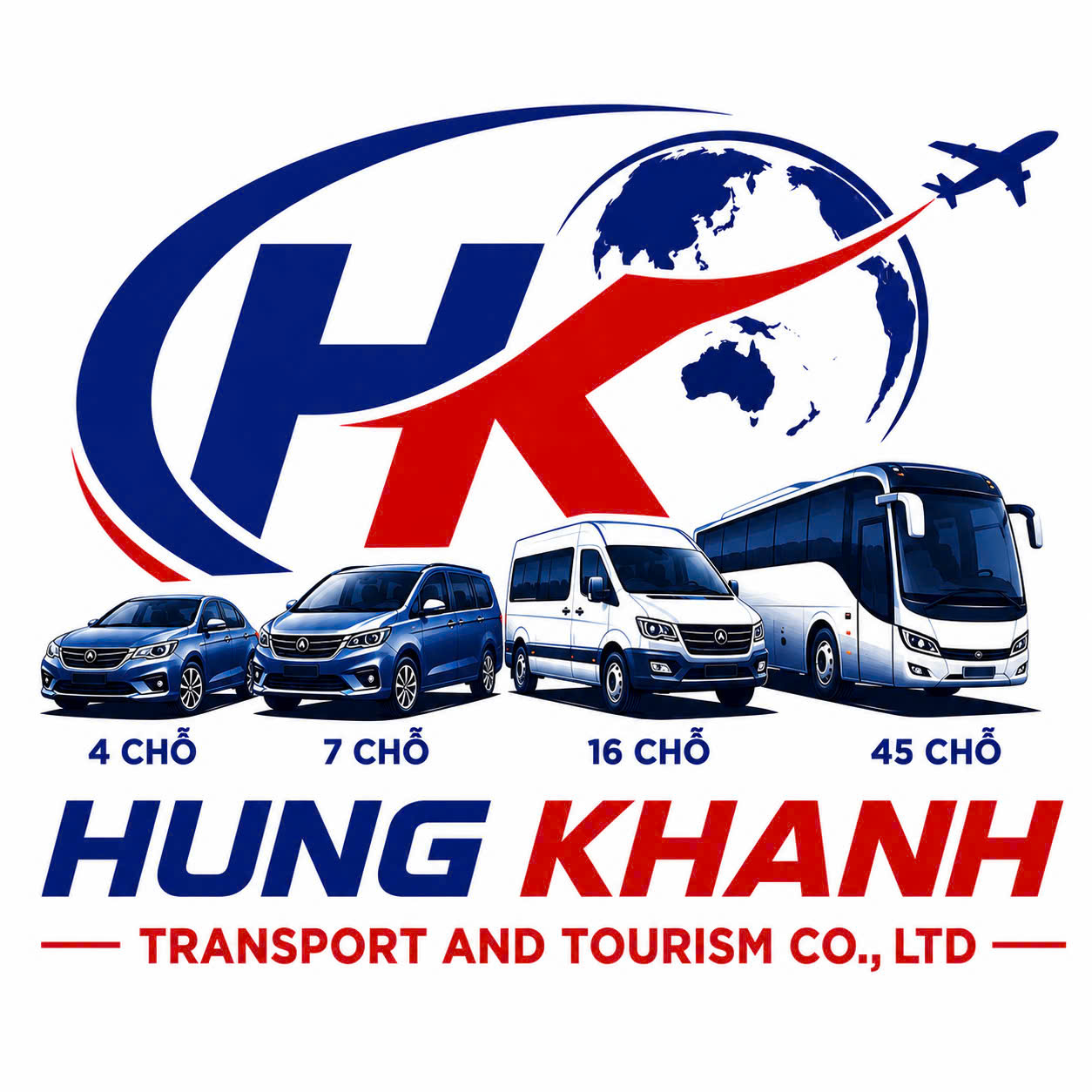 Logo Hùng Khánh Transport